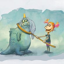 Ilustración infantil y juvenil. Traditional illustration project by Roc Alemany - 07.31.2018