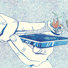 Food Spy - Revista Aire de Aeroméxico (Editorial Expansión). Digital Illustration project by Manuel Rios - 07.31.2018