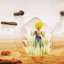 Dragón Ball Z | Son Gohanda. Photograph, and Digital Illustration project by David Brat - 08.01.2018