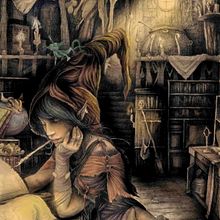 Proceso de trabajo "Poción" GRAFITO // DIGITAL. Un progetto di Illustrazione tradizionale e Illustrazione digitale di Pepe Valencia - 01.08.2018