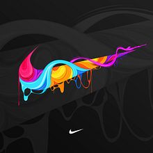 Nike Graphic Design Shirt. Art Direction, Design, Graphic Design, Traditional illustration, Vector Illustration, and Advertising project by Maikel Martínez Pupo - 08.04.2018