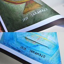 Portadas. Saramago. Editorial Design, and Traditional illustration project by Laura Bustos - 08.02.2018