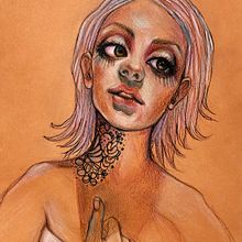 Mi Proyecto del curso: Ilustración con pastel y lápices de colores. Een project van  Beeldende kunst y Tekening met potlood van Nidia Mercado - 03.08.2018