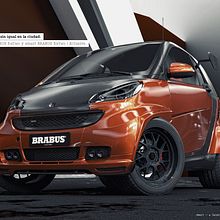 Smart fortwo Series // Full CGI. 3D project by Alberto Luque - 08.03.2018