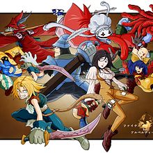 Fan Art "Final Fantasy IX". Un proyecto de Animación, Concept Art, Dibujo, Diseño de personajes, Ilustración digital y Videojuegos de Albert Martínez Garrido - 10.10.2015