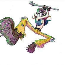 Diseño de personajes 4. Un proyecto de Cómic, Dibujo, Diseño de personajes e Ilustración digital de Albert Martínez Garrido - 06.01.2018