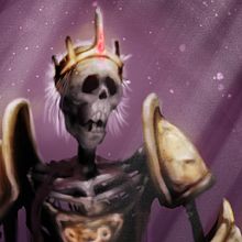 Concep Art by MeFO_Fantasy_Skeletor Warrior. Un proyecto de Bellas Artes, Bocetado, Concept Art, Diseño de personajes, Ilustración tradicional e Ilustración digital de Miguel Francisco Offidani - 03.08.2018