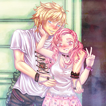 YCH (Pareja feliz XY-XX) Ein Projekt aus dem Bereich Digitale Illustration von Cristi Rivero - 14.07.2018