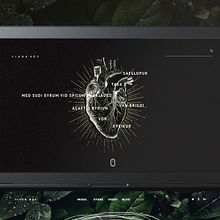 Sigur Ros -  nueva web. Web Development, and Graphic Design project by Arancha Piedra Dominguez - 03.05.2016