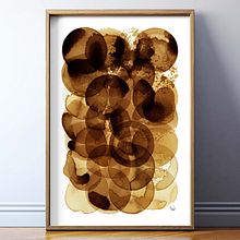 Café / Coffee poster 2. Design, Poster Design, and Painting project by Edgard Leonardo Salguero Bernal - 04.01.2018