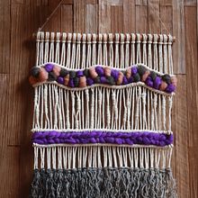 Mi primer telar en macramé. Projekt z dziedziny Craft, Kreat i wność użytkownika Natalie Manqui Manfé - 05.08.2018