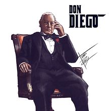 Don Diego. Un progetto di Illustrazione digitale di Thomás Reynoso Vazquez - 06.08.2018