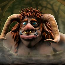 Troll. 3D, Concept Art, Traditional illustration, Digital Illustration, and 3D Modeling project by Alicia González Condado - 08.06.2018