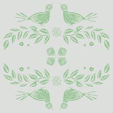 Un jardín en otoño. Accessor, Design, Fashion Design, and Pattern Design project by Almudena López - 09.06.2018