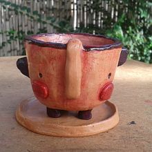 Mi Proyecto del curso: Cerámica creativa: macetas . Projekt z dziedziny Craft użytkownika carofolle - 08.07.2018