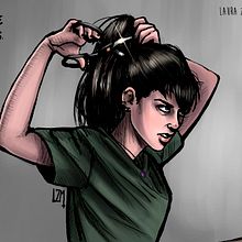 Ophelia's Syndrome: "No more hiding". Comic, Character Design, and Digital Illustration project by Laura Zafra Moreno - 08.08.2018