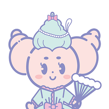 Crocro Paper Doll / Muñeca de papel de Crocro. Character Design, and Digital Illustration project by Laura Gómez - 08.08.2018