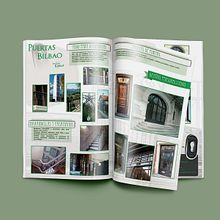 Puertas Bilbao - Catálogo. Graphic Design project by David Justo - 08.09.2018