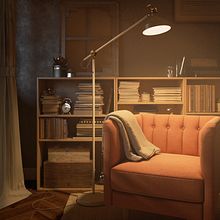 Reading Corner Night Version. 3D, Interior Architecture & Interior Design project by Sara Gonzalez - 08.09.2018