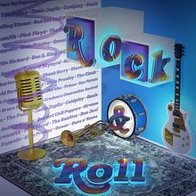 ROCK AND ROLL. Un progetto di 3D, Illustrazione tradizionale e Modellazione 3D di Marta Romero - 08.08.2018