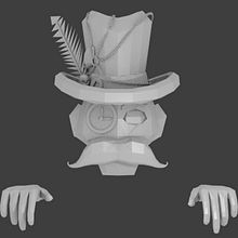 Personaje 3D. Un projet de 3D , et Conception de personnages de Esther Rodríguez Naranjo - 09.10.2017
