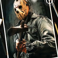 Jason Voorhees ( Friday The 13th saga)  - Ilustraciòn en làpices de colores . Drawing, Pencil Drawing, Artistic Drawing, Portrait Drawing, Realistic Drawing, and Traditional illustration project by Mariano Mattos - 08.11.2018
