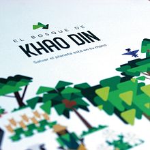 El Bosque de Khao Din . % Jessica Calzada tarafından hazırlanan O, Ve un Tasarımı projesi - 07.01.2016