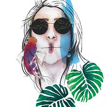 Mi Proyecto del curso: Retrato ilustrado en acuarela. Fine Arts, Artistic Drawing, Portrait Drawing, Design, Traditional illustration, Digital Illustration, and Painting project by Laura Hyde Supertramp - 08.11.2018