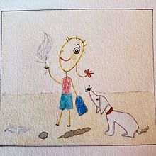 La pared encantada / Mi Proyecto del curso: Introducción a la ilustración infantil Ein Projekt aus dem Bereich Zeichnung und Traditionelle Illustration von San Dra - 15.11.2018
