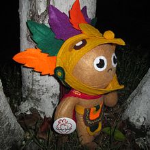 Mi Proyecto del curso: Textile Toys: diseño y creación de personajes en tela. Projekt z dziedziny Design użytkownika Daniela Sarahí Velázquez Guevara - 12.08.2018