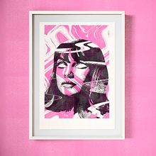 Psych, Risograph Print Ein Projekt aus dem Bereich Kreativität, Bildende Künste, Traditionelle Illustration und Prägung von vanesa zafra - 15.12.2017