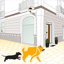 La Comercial - Ilustraciones. Un progetto di Illustrazione tradizionale di Maya del Barrio - 01.04.2008