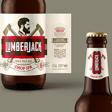 Lumberjack Craft Beer. Un proyecto de Packaging de Telmo Cuenca - 13.08.2018