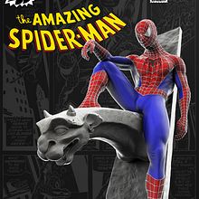 Spider-Man.. 3D, Comic, Character Design, Sculpture, and 3D Modeling project by Carlos Carmena García-Bermejo - 08.16.2018