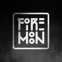 Logotipo banda de rock Fire-Moon. Br, ing & Identit project by Antonio Mendez - 08.17.2017