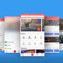  UX: Usabilidad y Experiencia de Usuario ( degusta panama app y web ). Desenvolvimento Web, Web Design, e UX / UI projeto de Julio R. Vokhmianin - 17.08.2018