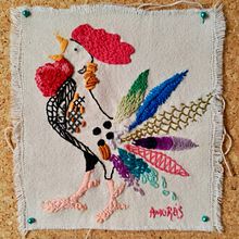 Mi proyecto del curso "Técnicas de bordado: ilustrando con hilo y aguja". Sewing project by Marta Amorós - 08.18.2018