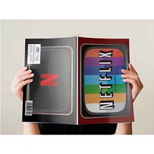 Album ilustrado netflix. Design editorial, Ilustração digital, e Design gráfico projeto de Laura Silva - 02.06.2017