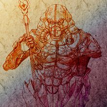 Urgot the unfilled. Un proyecto de Dibujo, Dibujo a lápiz, Diseño de personajes y Diseño editorial de zoor_marte - 20.08.2018