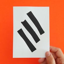 CÓDIGOS_BLISS_Cuatro tarjetas serigrafiada. Un proyecto de Artesanía, Bellas Artes, Escritura y Serigrafía de Tebo - 20.08.2018