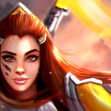 Brigitte. Un projet de Dessin, Illustration traditionnelle, Illustration numérique , et Jeux vidéo de Natalia - 20.08.2018