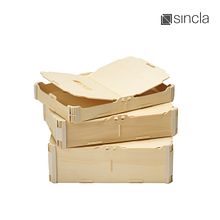 Cestas de madera . Pencitraan Merek, Identitas, Dan Pengemasan proyek oleh Sincla | Cajas de madera premium - 08.21.2018