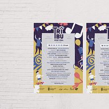 Tribu 2017. Graphic Design project by Clara Briones Vedia - 08.21.2018