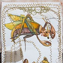 Tuut´ah (libro de artista). Fine Arts, Embroider, Paper Craft, and Watercolor Painting project by Gimena Romero - 08.28.2018