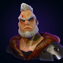 Vikingo: Modelado de personajes en 3D. Un progetto di Character design di Edwin Rodríguez Sánchez - 22.08.2018