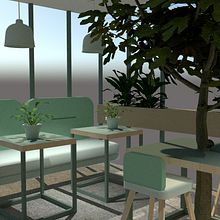 Mi Proyecto del curso: Iniciación al diseño de interiores. Un proyecto de diseño y ejecución del espacio comercial 'Sembrao'. Un proyecto de Arquitectura interior, Creatividad y Diseño de interiores de Lizeth Dg - 20.06.2018