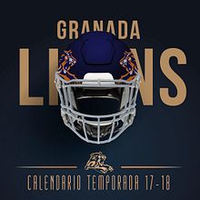 Granada Lions - Posters. Een project van  Br, ing en identiteit,  Creativiteit,  Ontwerp, Posterontwerp e Informatieontwerp van Sara Prados - 23.08.2018
