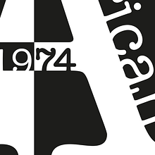 Cartel Tipo American. Projekt z dziedziny  Projektowanie plakatów, Projektowanie graficzne, T i pografia użytkownika Andrea Solana - 23.08.2018