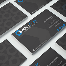 otherCode Tarjetas. Projekt z dziedziny Br, ing i ident, fikacja wizualna i Projektowanie graficzne użytkownika Andrea Solana - 23.08.2018