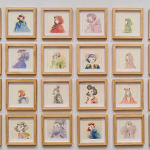 Nuevo proyectoHabitante: 70 small drawings. . Un proyecto de Dibujo, Ilustración tradicional y Pintura a la acuarela de Violeta Hernández - 23.08.2018